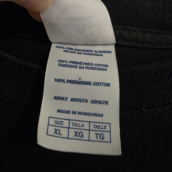 Vintage Cereal Killer Skull Graphic Tee XL Delta Tag Black Funny Shirt - Picture 5 of 7